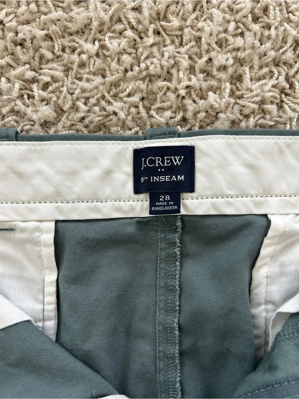 J. Crew Men’s Size 28 Gray Shorts